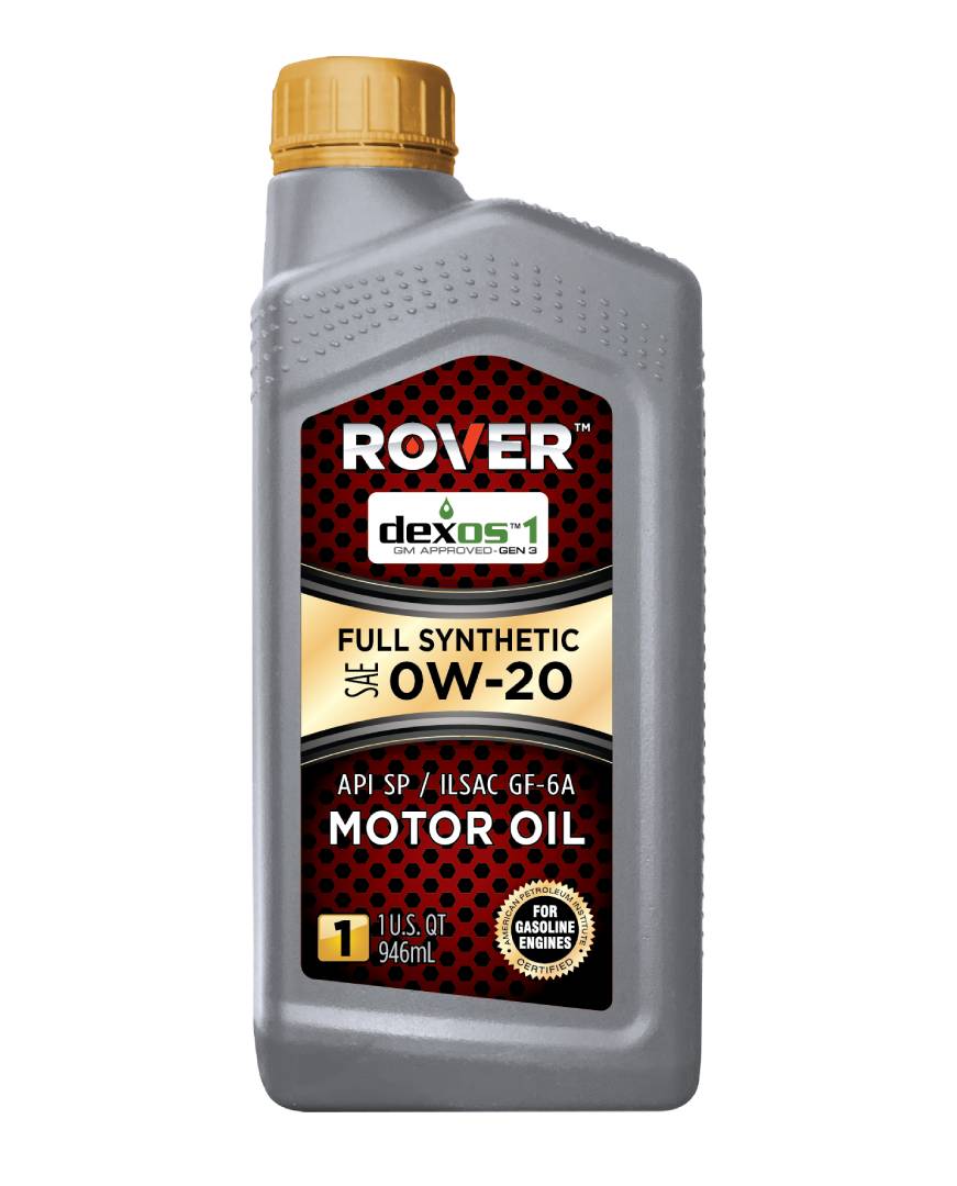 ROVER Full Synthetic Dexos GEN 3 SAE 0W-20 SP GF-6A Motor Oil